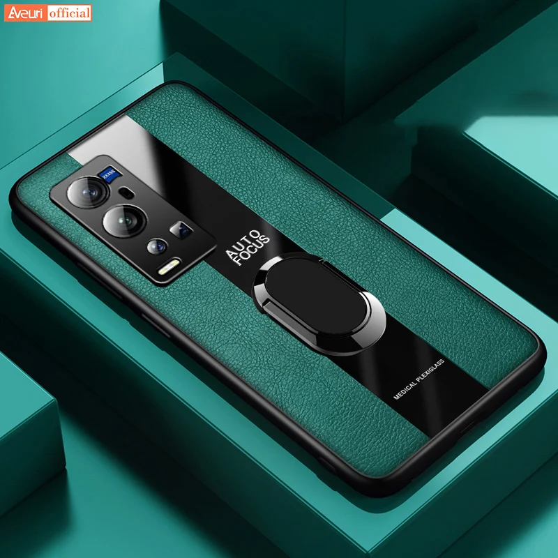 Роскошный кожаный чехол с кольцом для Vivo Y11 Y52 чехол для телефона Y11S Y12S V17 Neo V15 S1 Pro, чехол для Vivo Y51 Y31 Y12 Y15 Y17 Y19 Y53S