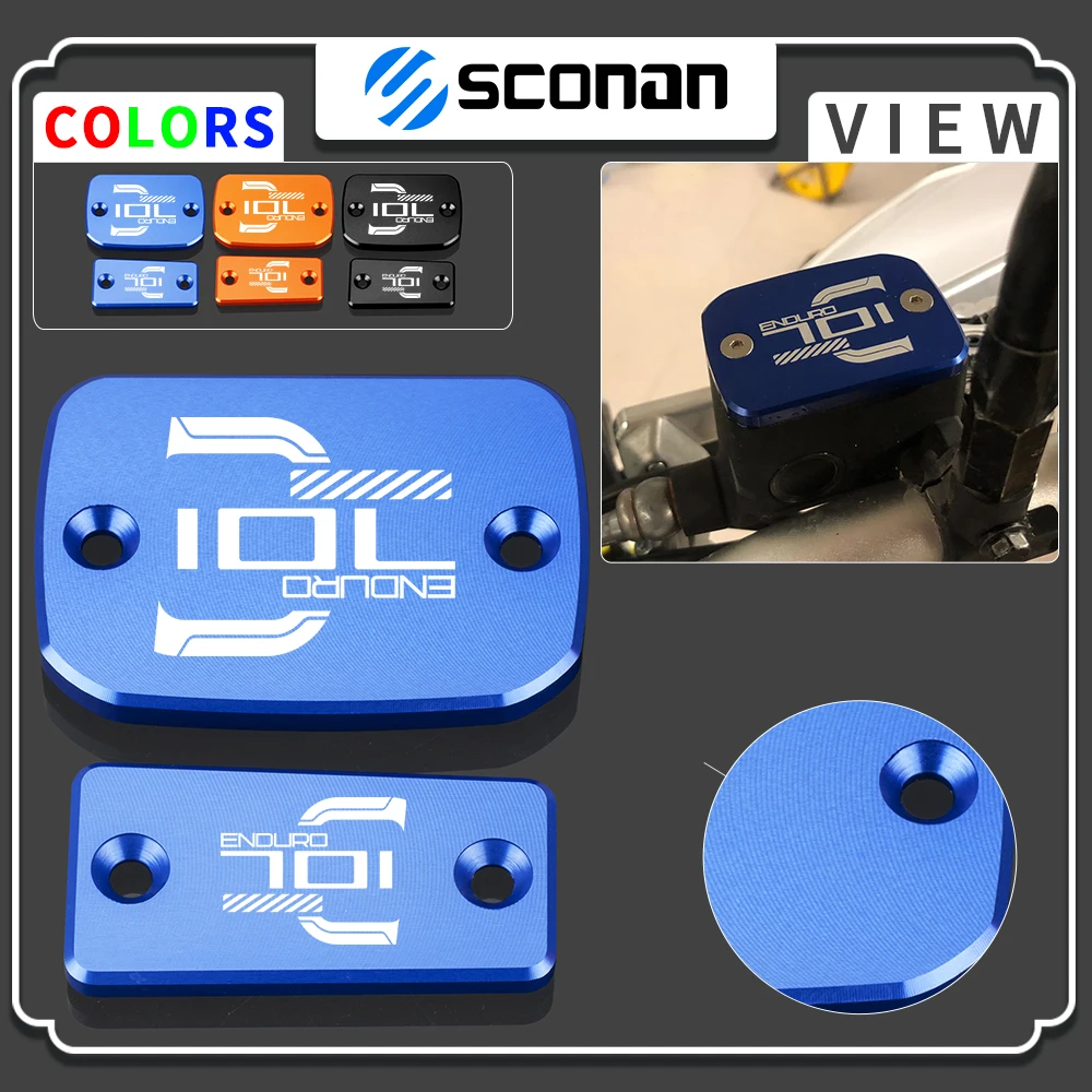 

701ENDURO Motorcycle CNC aluminum new front brake clutch cover For Husqvarna 701 ENDURO 2016 - 2021 2020 2019 enduro accessories