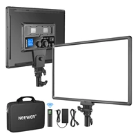 neewer 288 large led video light panel 45w bi color dimmable led light for youtube game video live stream photography