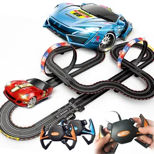 Автомобиль игрушечный, с пультом дистанционного управления, железная дорога железнодорожные пути в комплекте