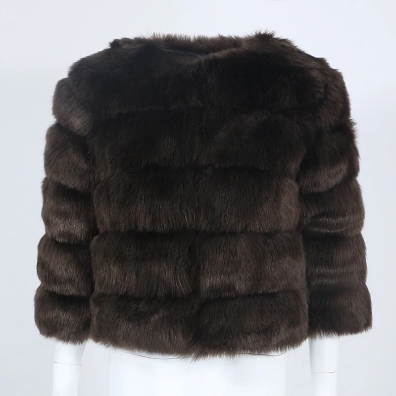 Новинка 2022 роскошная брендовая зимняя куртка Furyourself Женское пальто из