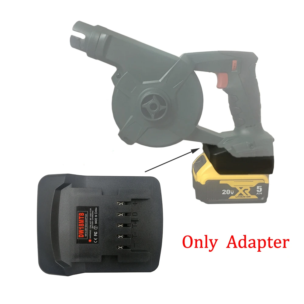 

DW18MTB Battery Adapter Converter For DeWalt 20V Lithium Battery Convert To For Metabo 18V Power Tools Li-ion Batteries
