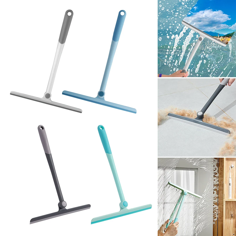 

Silicone Window Wiper Washer Scraper Rotatable Window Brush for Clean Car Glass Household Cleaning Glass Squeegee For Bathroom