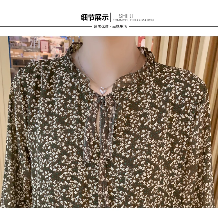 Женское свободное шифоновое платье весна лето 2020 новое модное женское винтажное