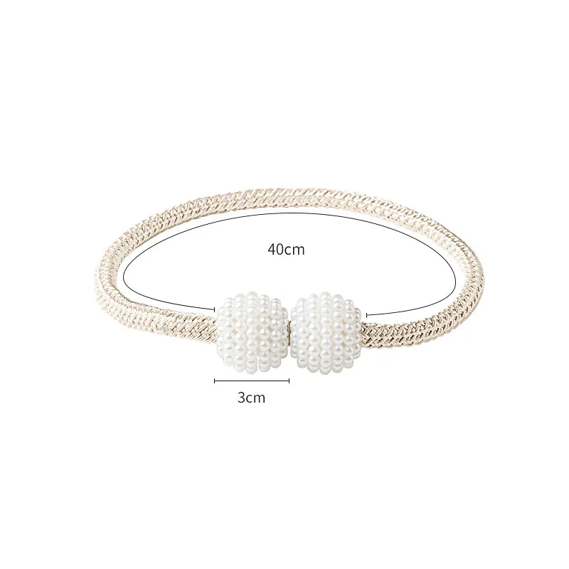 Простые Магнитные Крючки для занавесок занавеса Pearl Магнитный Туфли с ремешком и