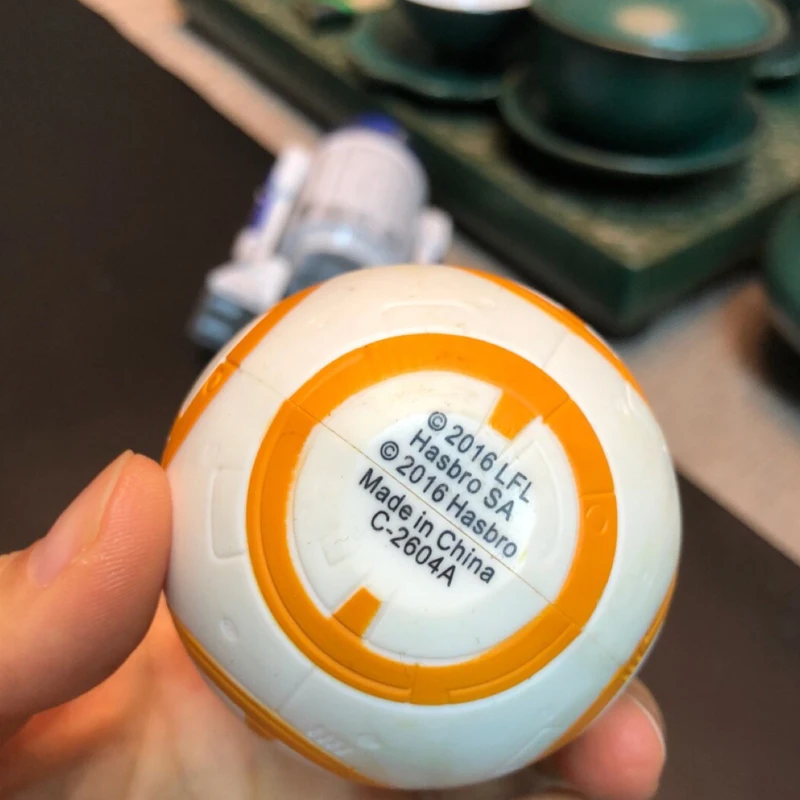 Оригинальная Коллекционная модель робота Hasbro Star Wars R2D2 BB8 робот из мультфильма