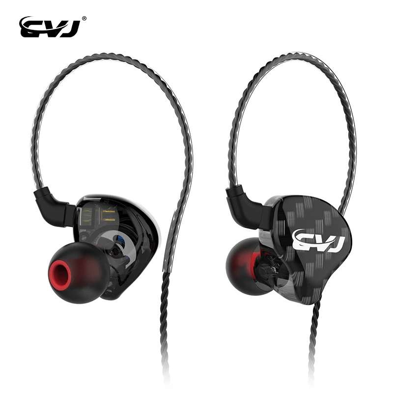 Внутриканальные наушники CVJ CSA1BA + 1DD гибридные Hi Fi гарнитура спортивные вкладыши с