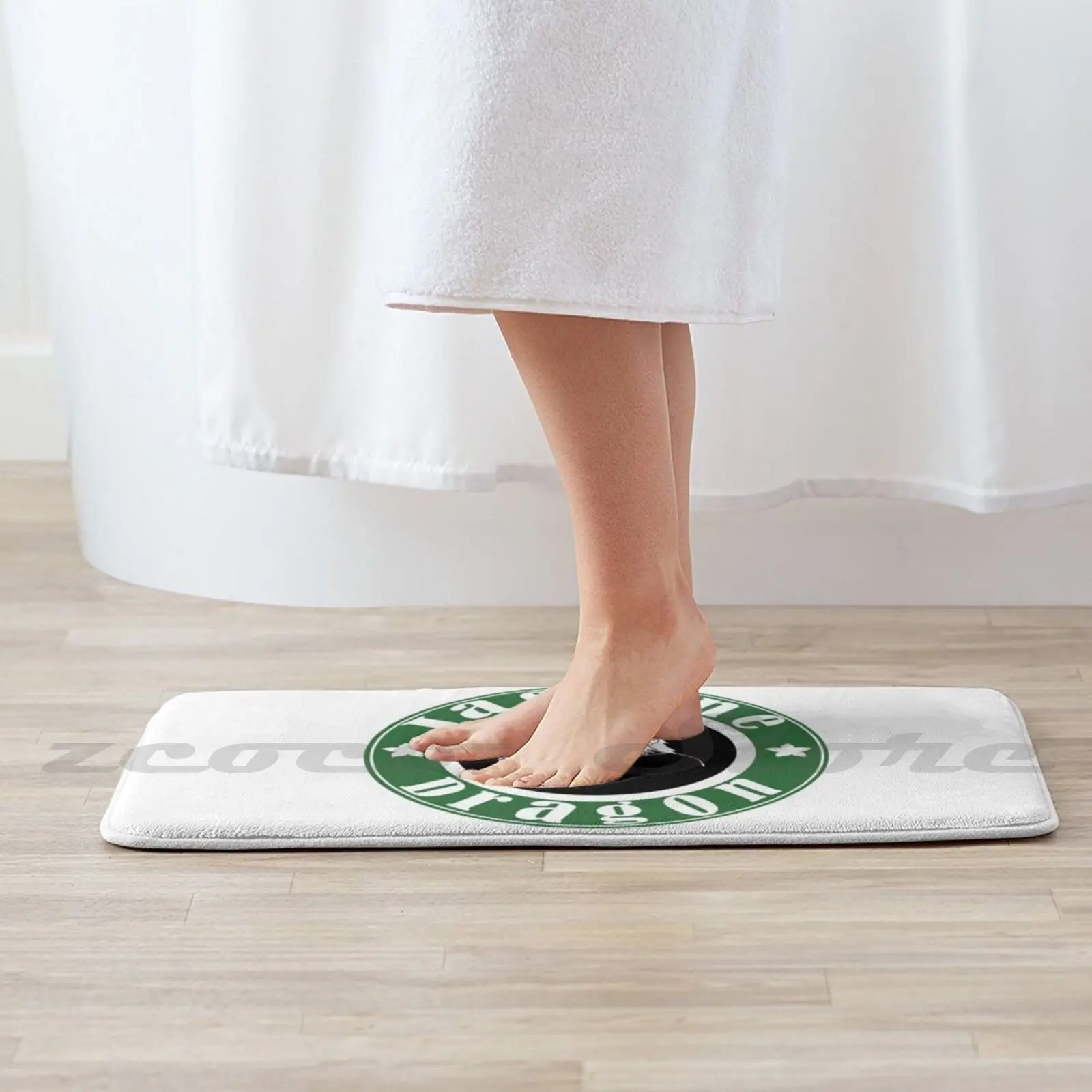 Жасмин ковер с драконом нескользящий коврик для впитывания воды дверной