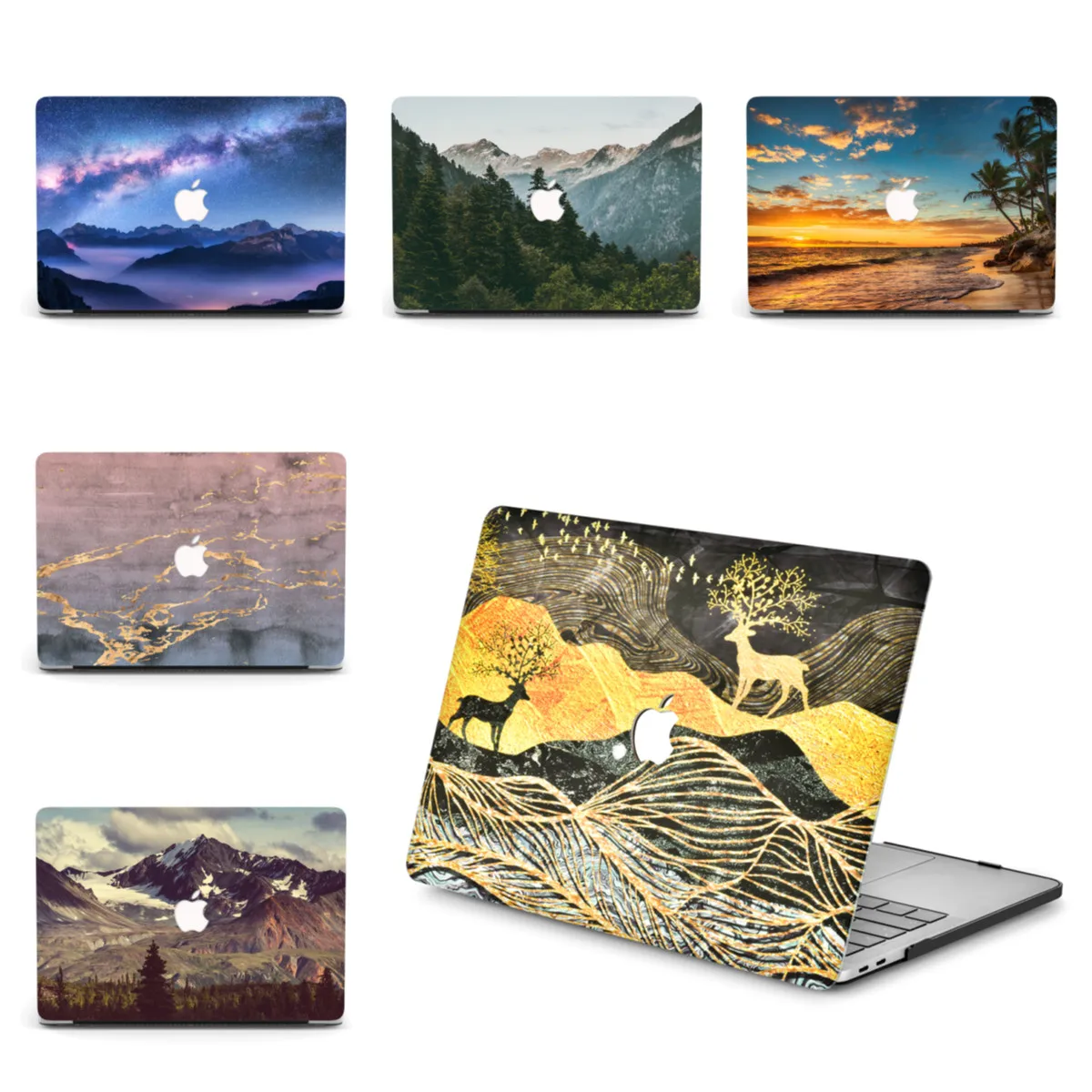 

Laptop Plastic Case Cover For APPLE Macbook Air 11 12 13 A1932 Nice Pro 13 A2251 A2289 15 16 Touch Bar Nice A2141 Hard Shell