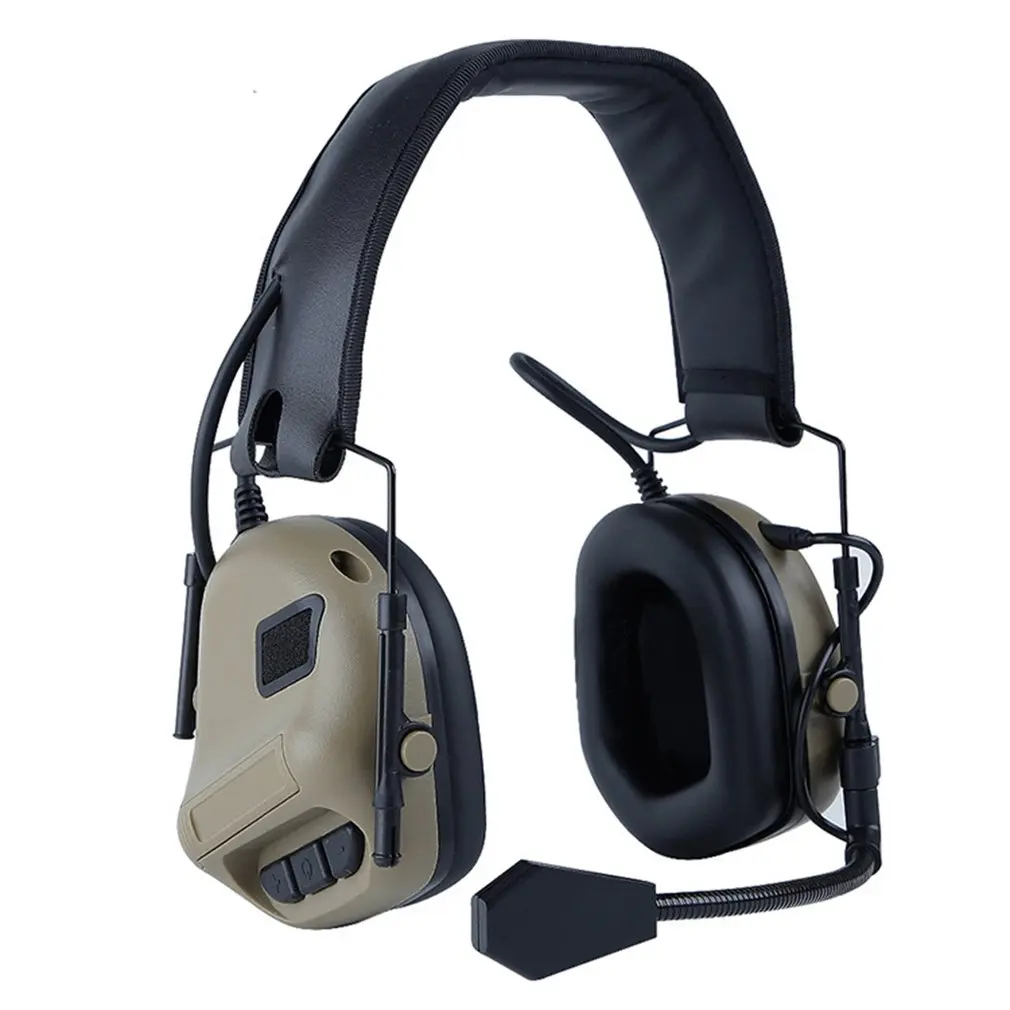 

2021 NEW Tactical Headset Game Headphone Fifth Generation Chip Headset Removable Design For Hunting Tactical Games