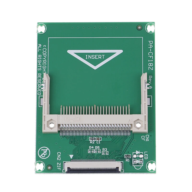 1 8 дюймов В переменного тока 50 Pin Compact Flash карты памяти CF карт в ZIF/CE адаптер внешний