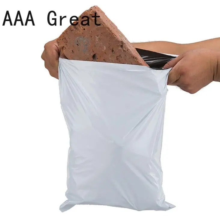 100 шт./лот Новая сумка высококачественные белые Самоуплотняющиеся почтовые