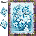 EverShine DIY Diamond Embroidery Flowers Cross Stitch 5D Diamond Painting Special Shaped Handmade Art Diamond Mosaic Home Decor
