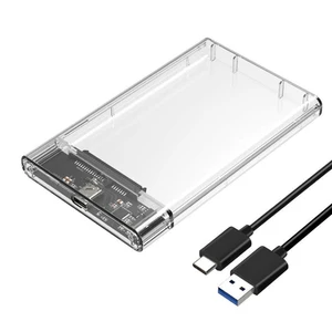 usb3 1 gen1 to type c hdd enclosure of 2 5 inch hard disk case ssd sata3 to usb 3 1 box usb c hdd case gen1 5gbps ssd free global shipping
