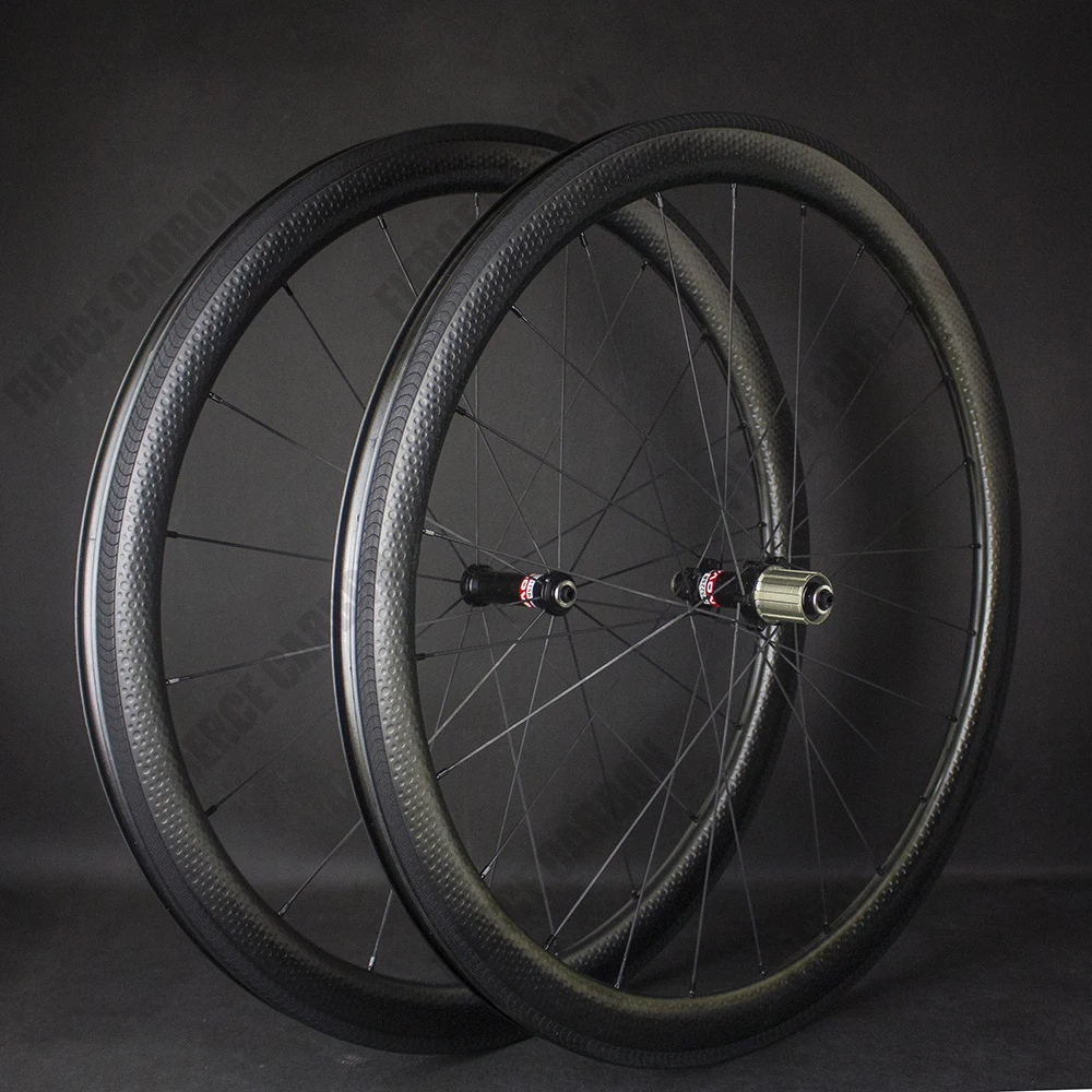 

Dimple 45/50/58mm Depth Wholesale Novatec 511/512 Hubs 700C Showstopper Brake Track High-end Road Carbon Bicyle Racing V Brake