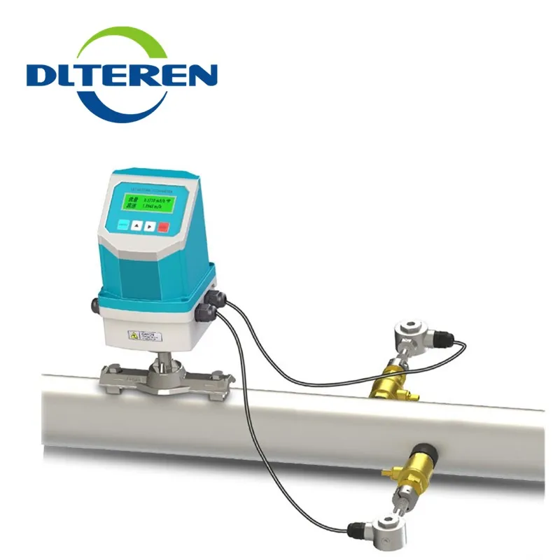 

Clamp on high temperature ultrasonic sensors insert type temperature sensor