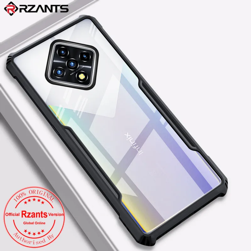 Rzants For Infinix Zero 8 S4 S5 Pro Case Hard [Blade] Shockproof Slim Crystal Clear Cover funda Casing | Мобильные телефоны и