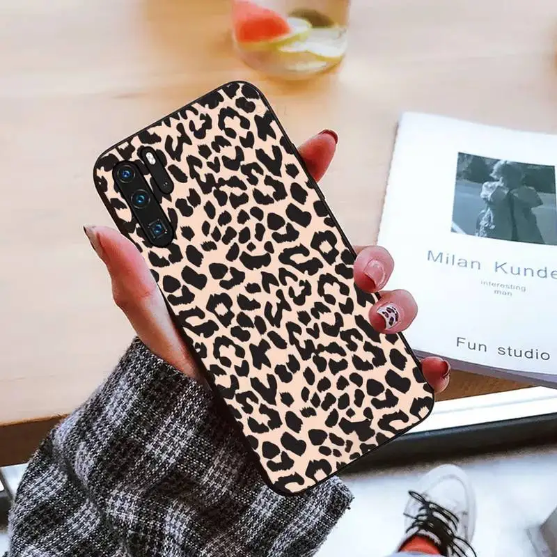 

Ottwn Leopard Print Pattern Phone Case For Huawei honor Mate mate P 10 9X 10i 20 30 40 y7 pro p smart 2019 lite