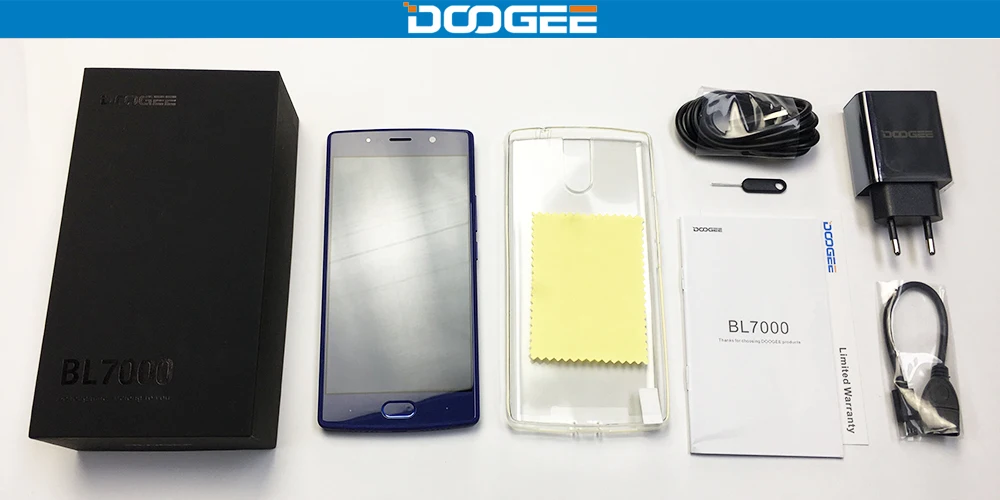DOOGEE BL7000 7060 мАч 12V2A Быстрая зарядка 5,5 ''FHD MTK6750T Восьмиядерный 4 Гб ОЗУ 64 Гб ПЗУ смартфон Двойная камера 13,0 МП Android 7,0