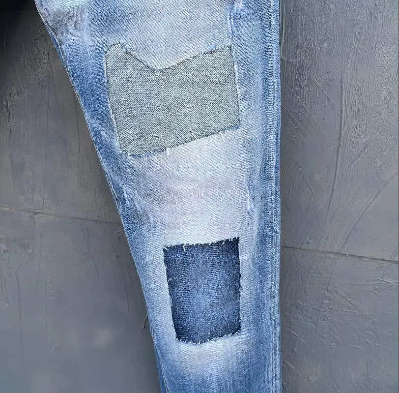 denim joggers women classic,Authentic DSQUARED2,Retro,Italian brand ,Women/Men Jeans,locomotive,Jogging jeans,DSQ035