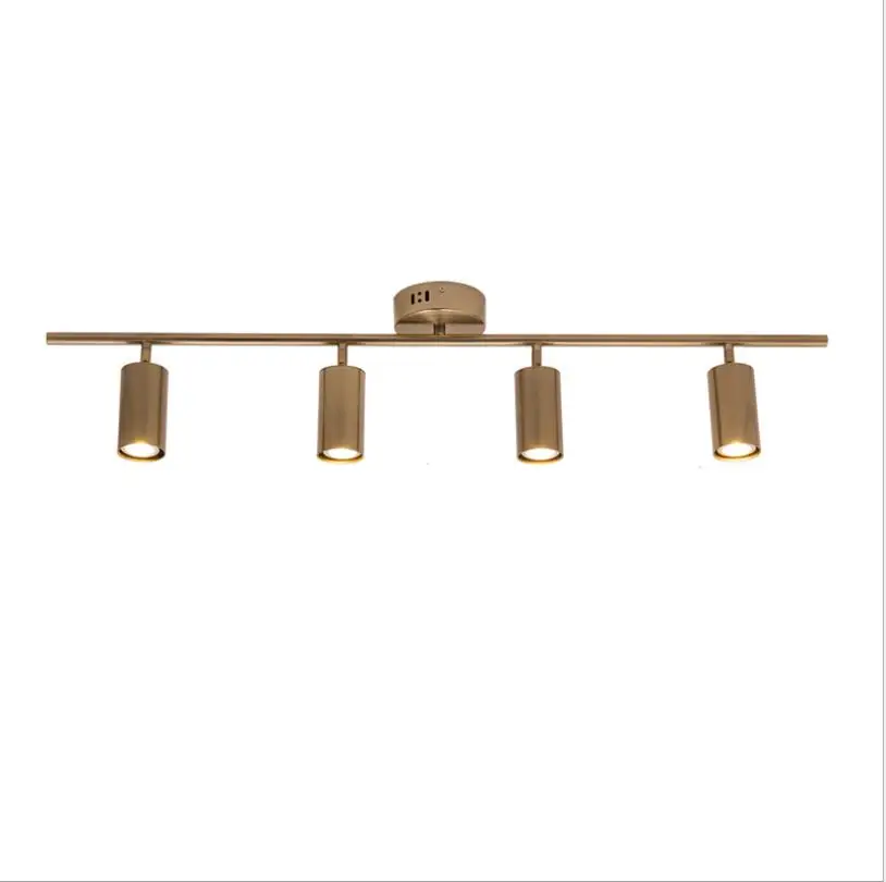 Led Track Light GU10 5W Aluminum Ceiling Rail Modern Tracking Fedex Clothing Shop Spotlights for Home Foyer Kitchen Lamps | Лампы и