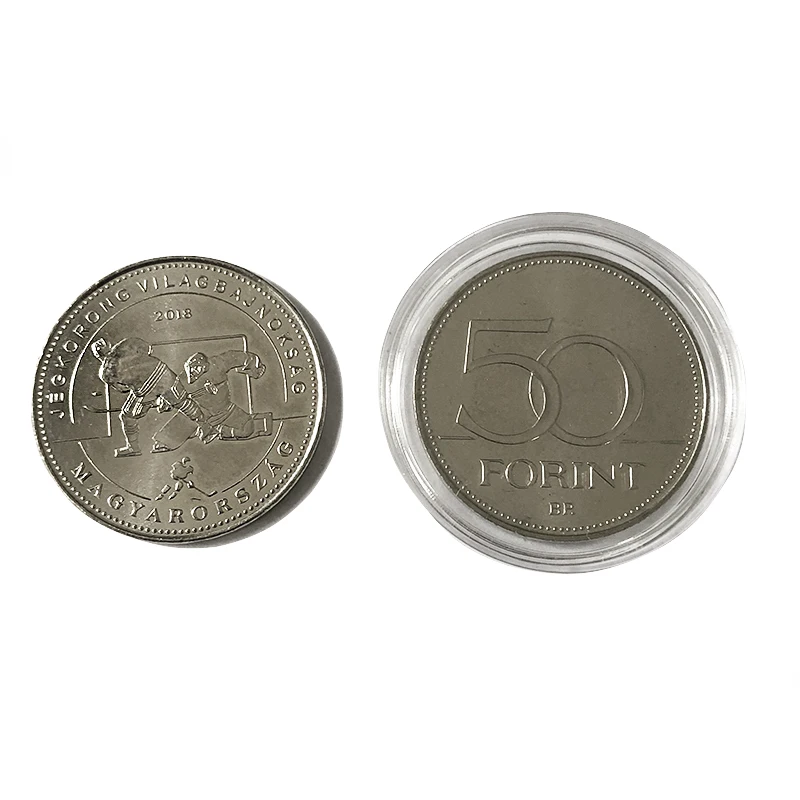 

Hockey Coin Souvenir 2018 World Ice Hockey Championships Commemorative Coins for Hockey Fans Collect Party Gifts 3pcs/lot
