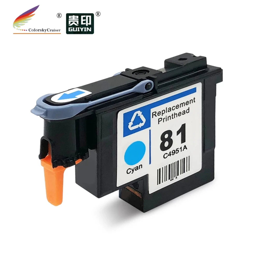 Реконструированная Печатная головка PHR81 печатающая для HP 81 Designjet 5000 5000PC 5500 5500ps C4950A