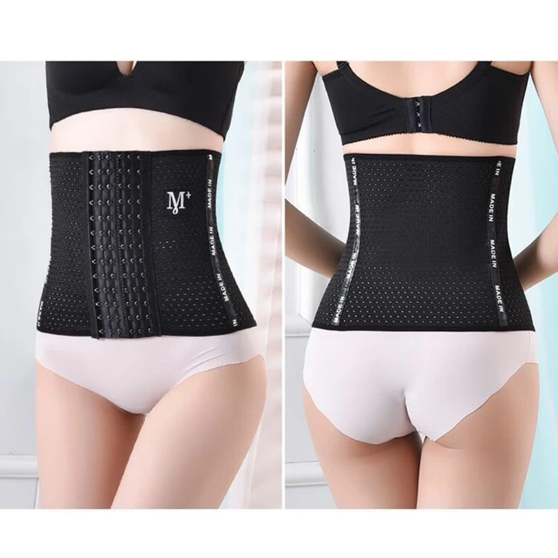 

New Women Waist Trainer Shapewear Body Shaper Hollow Design Breathable Underbust Slimmer Belt Corset for for Weight Loss 19ing