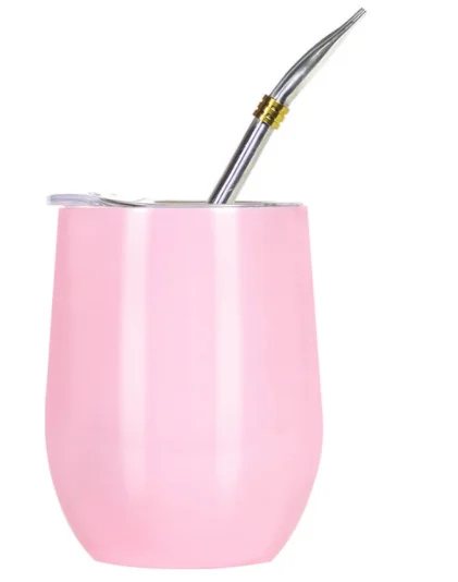 6 унций 12 винная кружка для яиц с стакан соломинкой кофейная молочная устойчивая