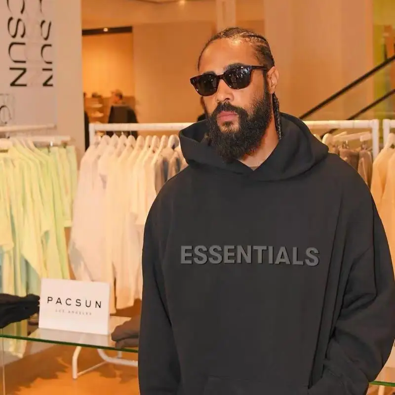

Essentials Hoodie men's super large quality 1:1 Sweatshirt Kanye West hip hop women's street cotton Pullove
