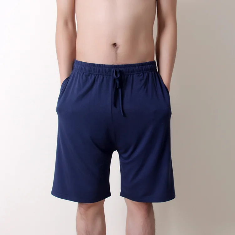 

New summer large size men's shorts cotton modal casual home pants thin section large size loose shorts pajamas men pajama pants