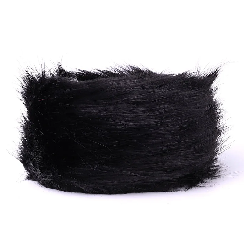 Женская меховая шапка русская зимняя Толстая теплая бомбер с ушками из