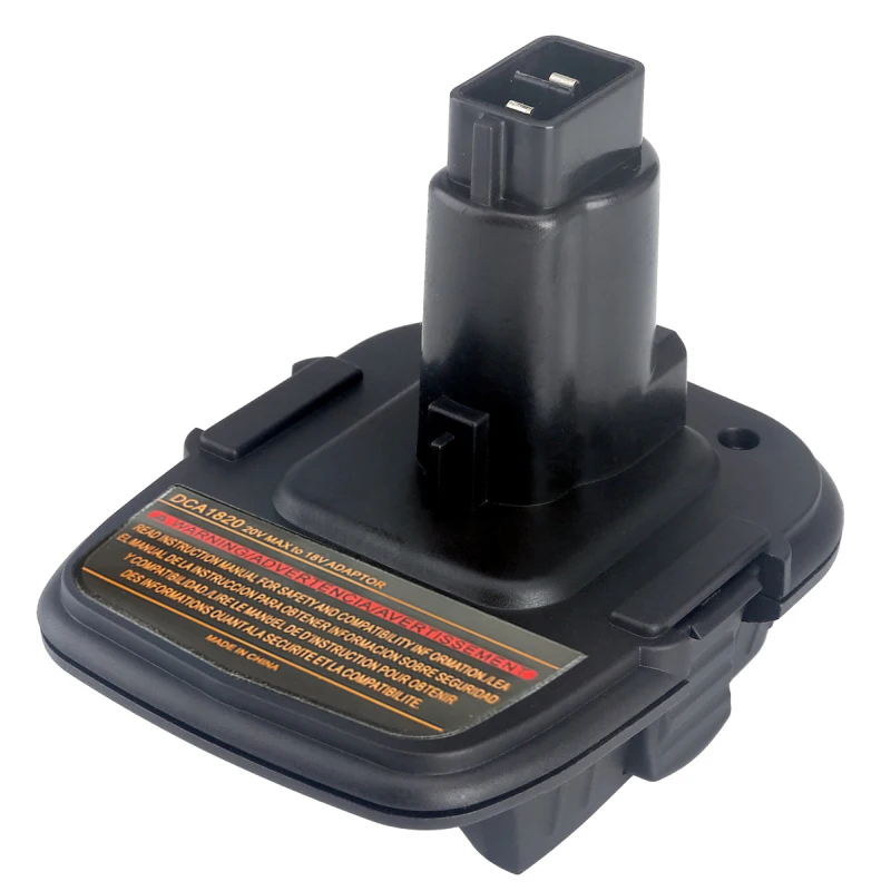 

Black Battery Adapter For Dewalt DM18D Converter Milwaukee Battery To Dewalt Tools