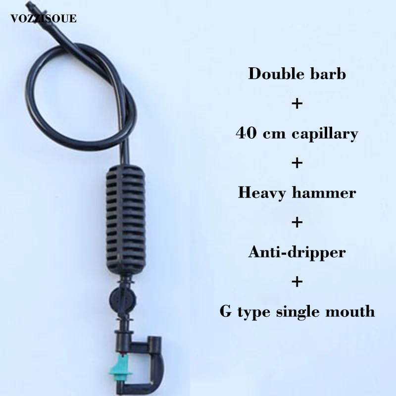 3PCS Горячая 3 шт. подвесная анти-капельная насадка распылителя с перекрестным распылителем Насадка противотуманная вода SprayTo парниковый капельный ороситель распылитель водяной туман - Цвет: 3PCS