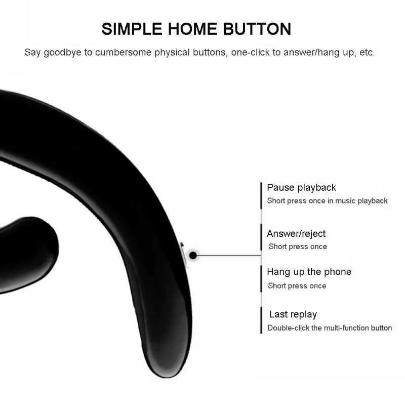 Беспроводные Bluetooth наушники стерео спортивная Гарнитура портативная гарнитура