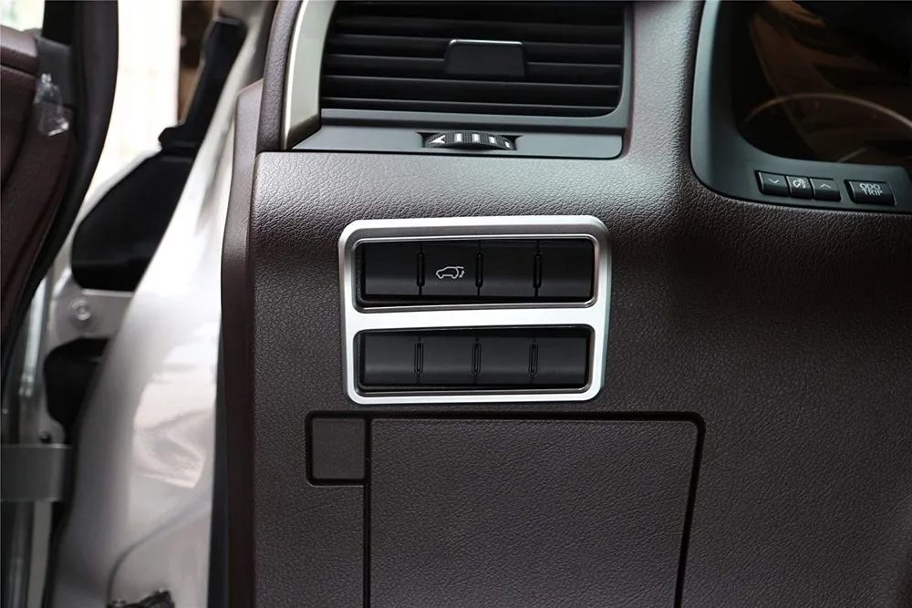 

ABS Chrome Headlight Switch Button Cover Trim 1pc For Lexus RX200T 450h 2016