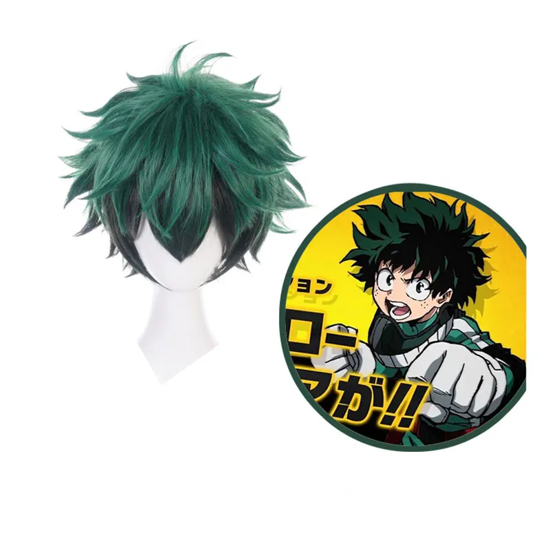 

My Hero Academia Izuku Midoriya Wig Boku No Hero Academia/Academy Cosplay Hair Izuku Midoriya Deku Wig Cosplay Wig