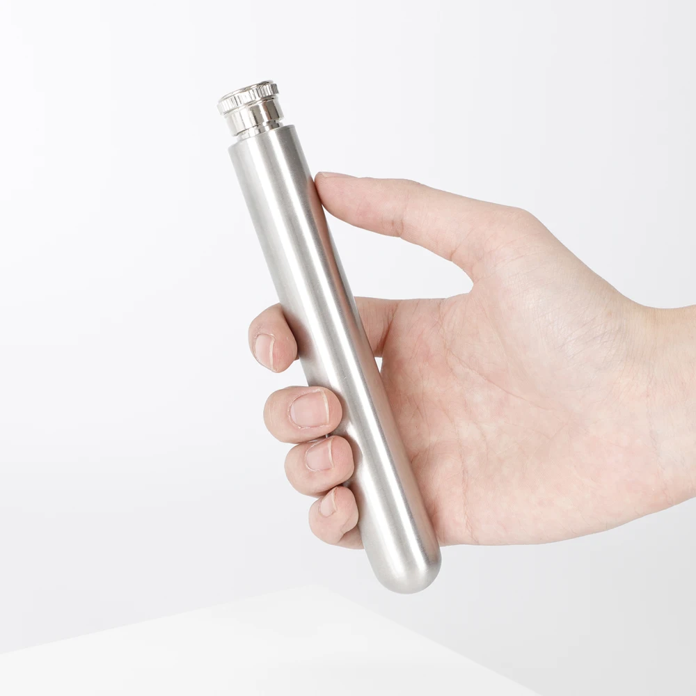 Портативный карман Нержавеющая сталь плоская фляжка 1 5 Oz вина Бутылка для виски