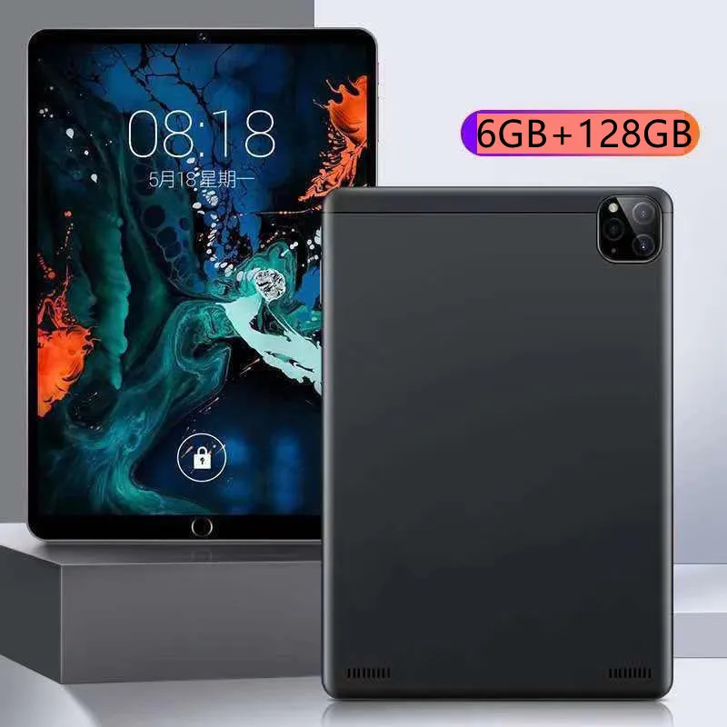 

Новинка 2021, планшетный ПК, 10,1 дюйма, Восьмиядерный, 6 ГБ + 128 Гб, Android 9,0, двойная карта, двойная тыловая камера, функция звонков стандарта Wi-Fi, пл...
