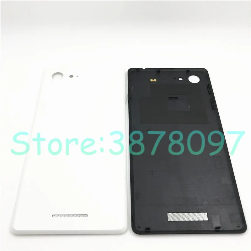 Для sony Xperia E3 D2203 D2206 D2202 крышка батареи Задняя Дверь Корпус чехол+ ЖК средняя рамка Шасси Замена пластины