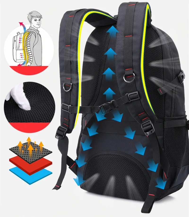 

New Products Leisure Travel Backpack Fashion Outdoor Hiking Sports Mountaineering Backpack Multifunctional Business Backpack