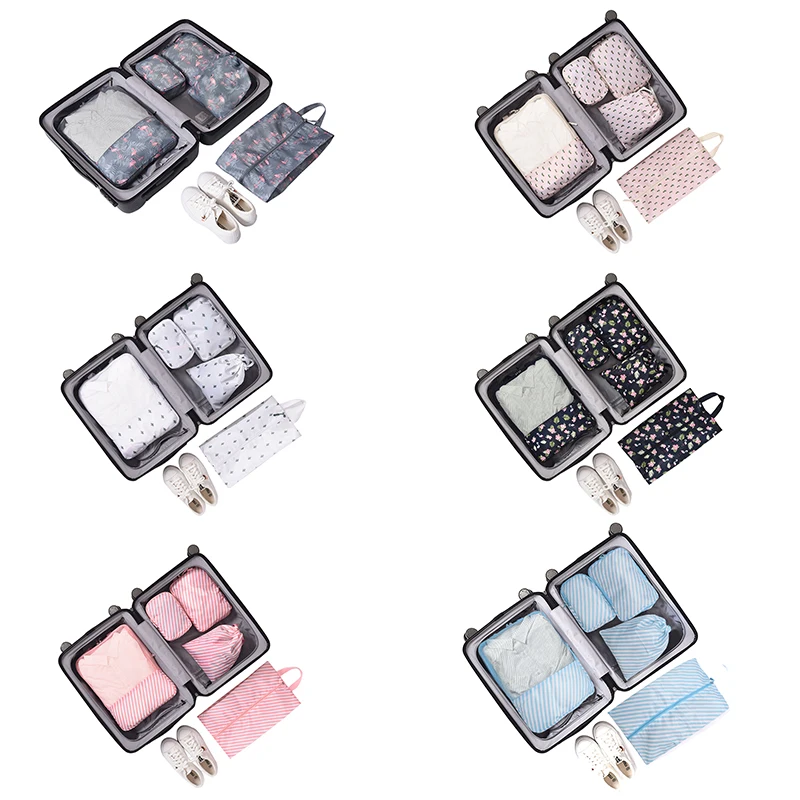 5 шт. дорожная сумка для хранения Модный стиль использование путешествия багажа