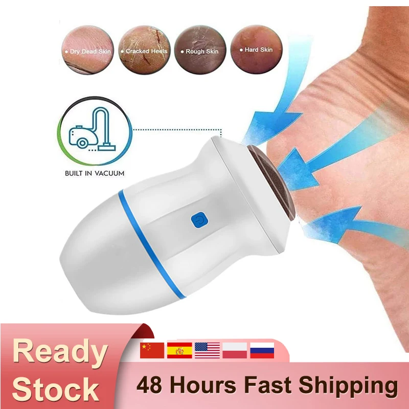 Portable Electric Foot Grinder Electronic Foot File Pedicure Tools Callus Remover Feet Care  For Cracked  Dead Hard Dry Skin electric foot file speed adjustable sandpaper discs callus remover pedicure fast remove feet hard cracked dry dead skin