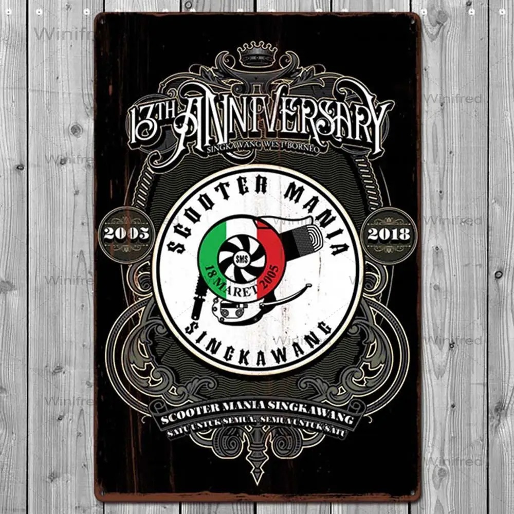 

Motorcycle Sign Retro Metal Tin Signs Plate Shabby Plaque Garage Pub Bar Club Vintage Wall Room Decor Iron Painting