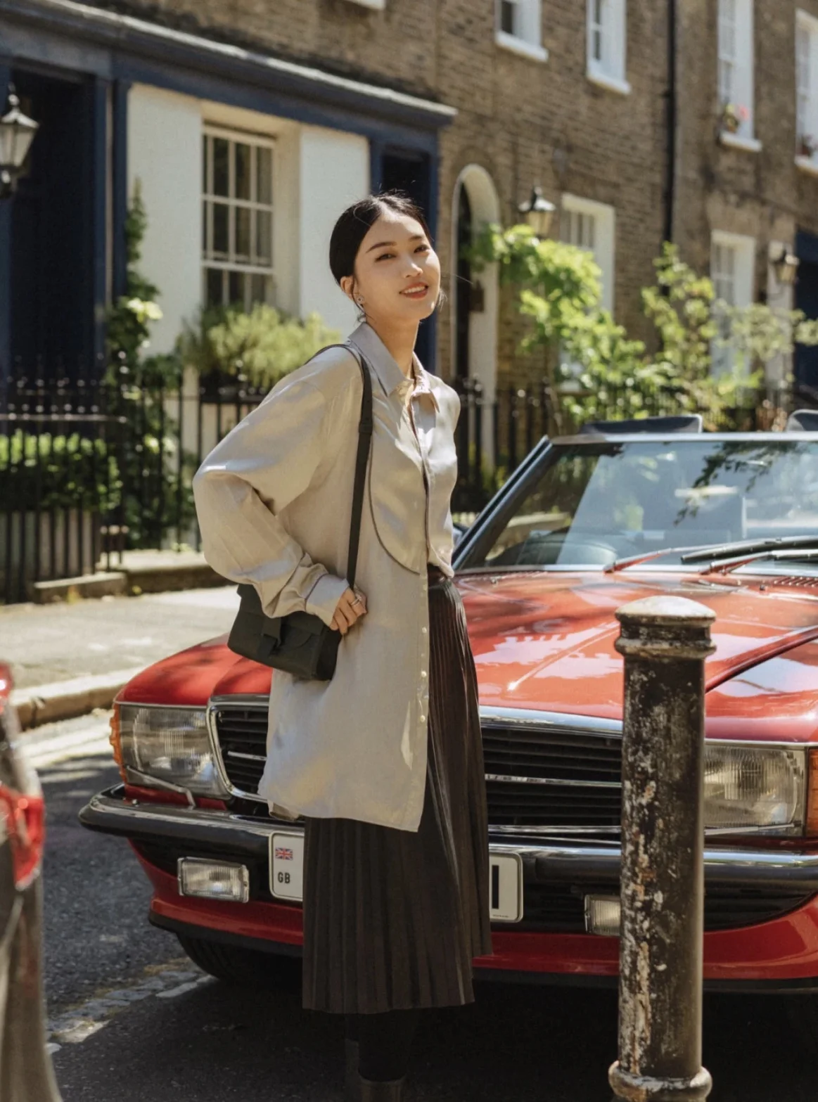 Pаспродажа Модная и Высококачественная сумка для женщин, простая нагрудная сумочка из воловьей кожи в стиле ретро, мессенджер с магнитной застежкой