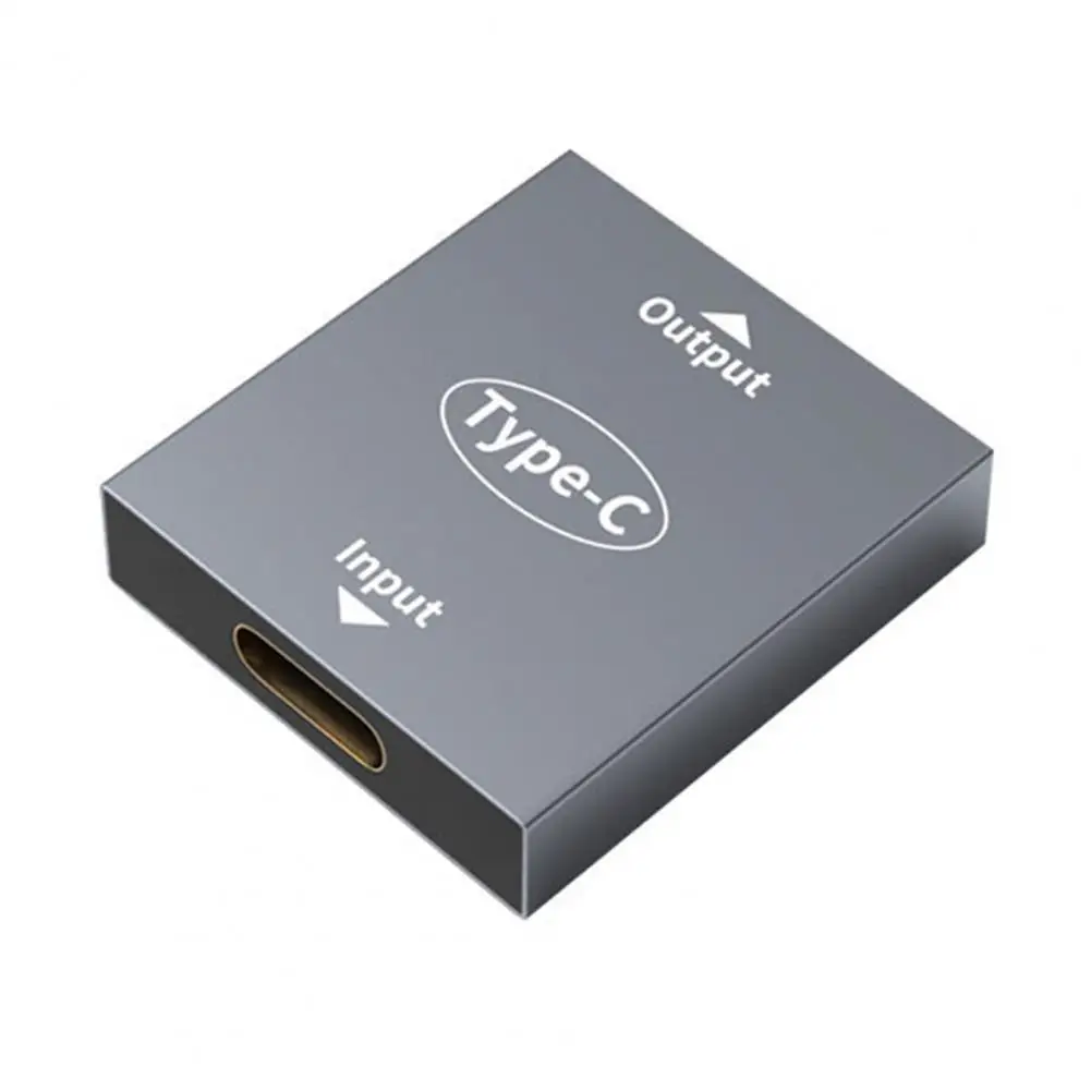 

Mini Adapter Wide Compatibility 2-in-1 Type-C Female to Double Type-C Female Converter Mobile Phone Connector 2021
