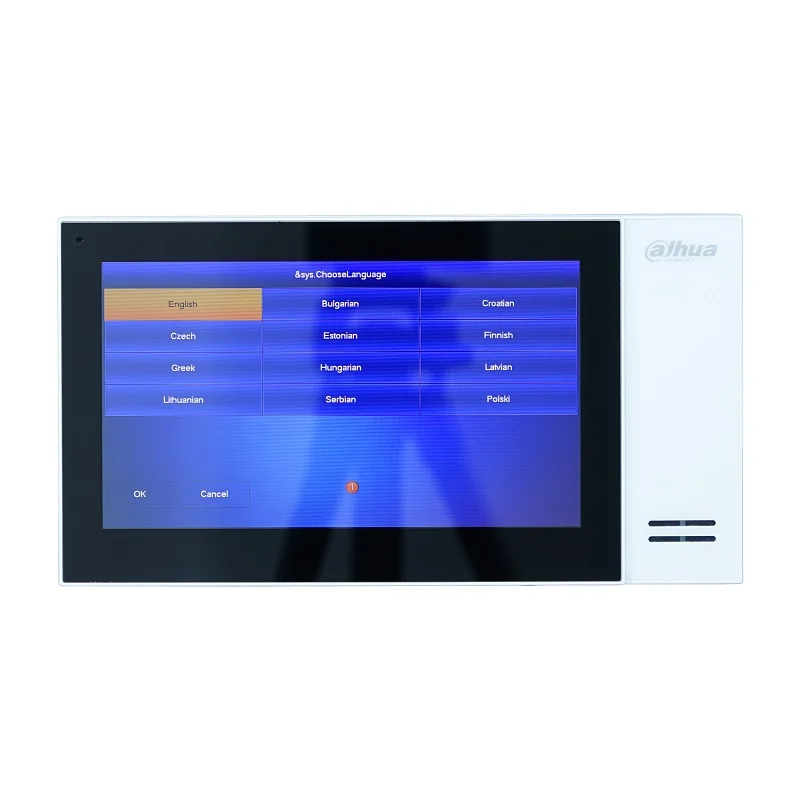 Сетевой видеорегистратор Dahua multi-язык VTH2421FW-P 802.3af PoE 7 дюймов сенсорный экран