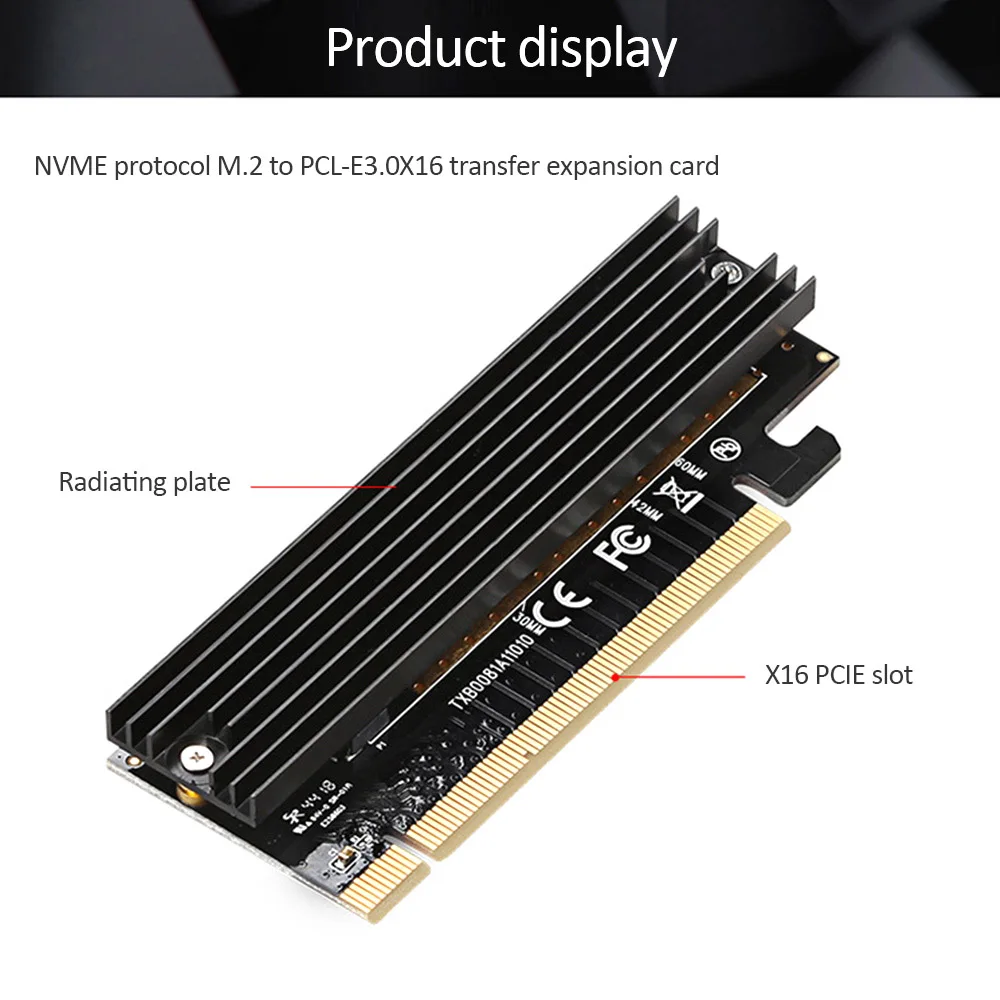 M.2 NVMe SSD адаптер M2 к PCIE 3 0 X16 контроллер карта M ключ интерфейс поддержка PCI Express X4 2230