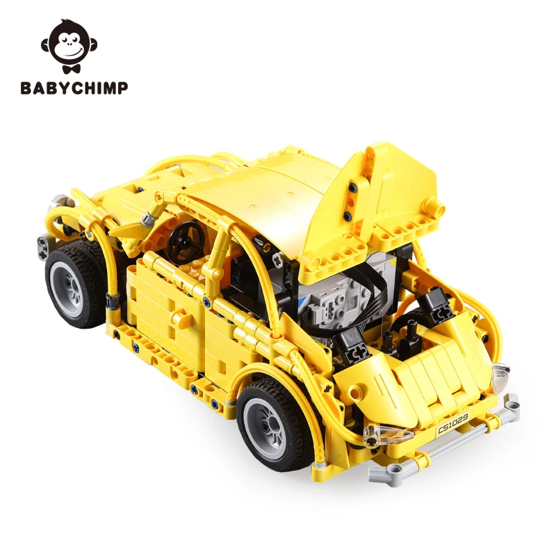 1124 шт. CaDA legoing Technic 2 в 1 трансформации B127 RC Жук Робокар Поли наборы сделай сам