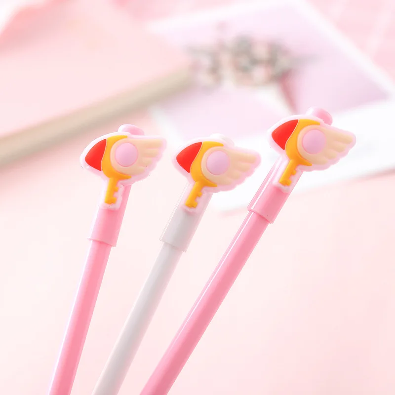 Cardcaptor Sakura Волшебная палочка Сейлор Мун Card Captor милые 0 5 мм карандаш гелевая ручка